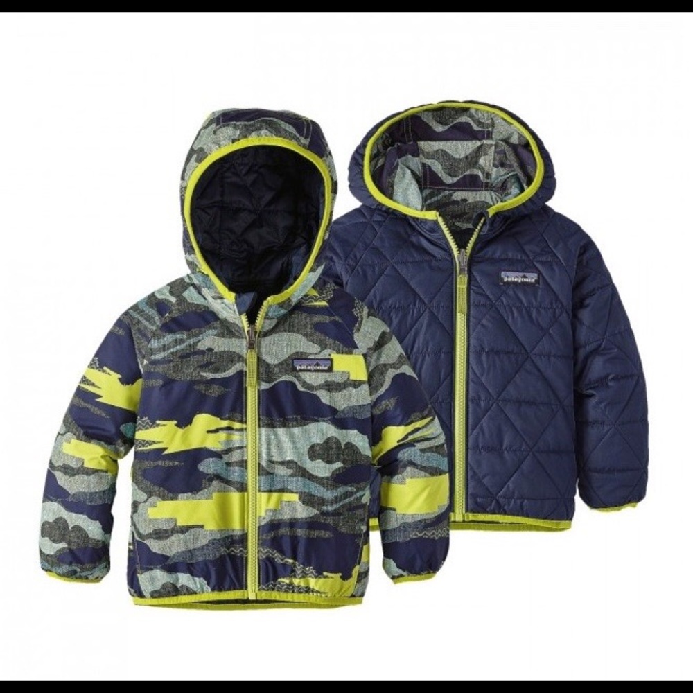 Patagonia Baby Reversible PuffBall Jacket  6-12 mo
